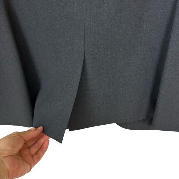 Bar III Collarless Open Front Blazer - Size 1X - Picture 3 of 8